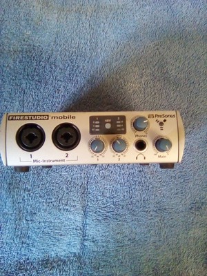 Presonus Fire Studio Mobile Firewire Audio Interface Plus Power