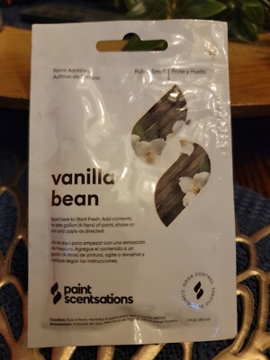 VANILLA BEAN-  Paint Scentsations! Paint Additive- 1 oz Packet - Covers 1 Gal
