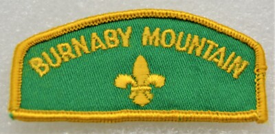 Service Team BURNABY Mountain District Northview Scout Badge Canadian BCB13MX