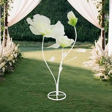 Three-head Artificial Flower Free Standing Wedding Artificial Flower Decor