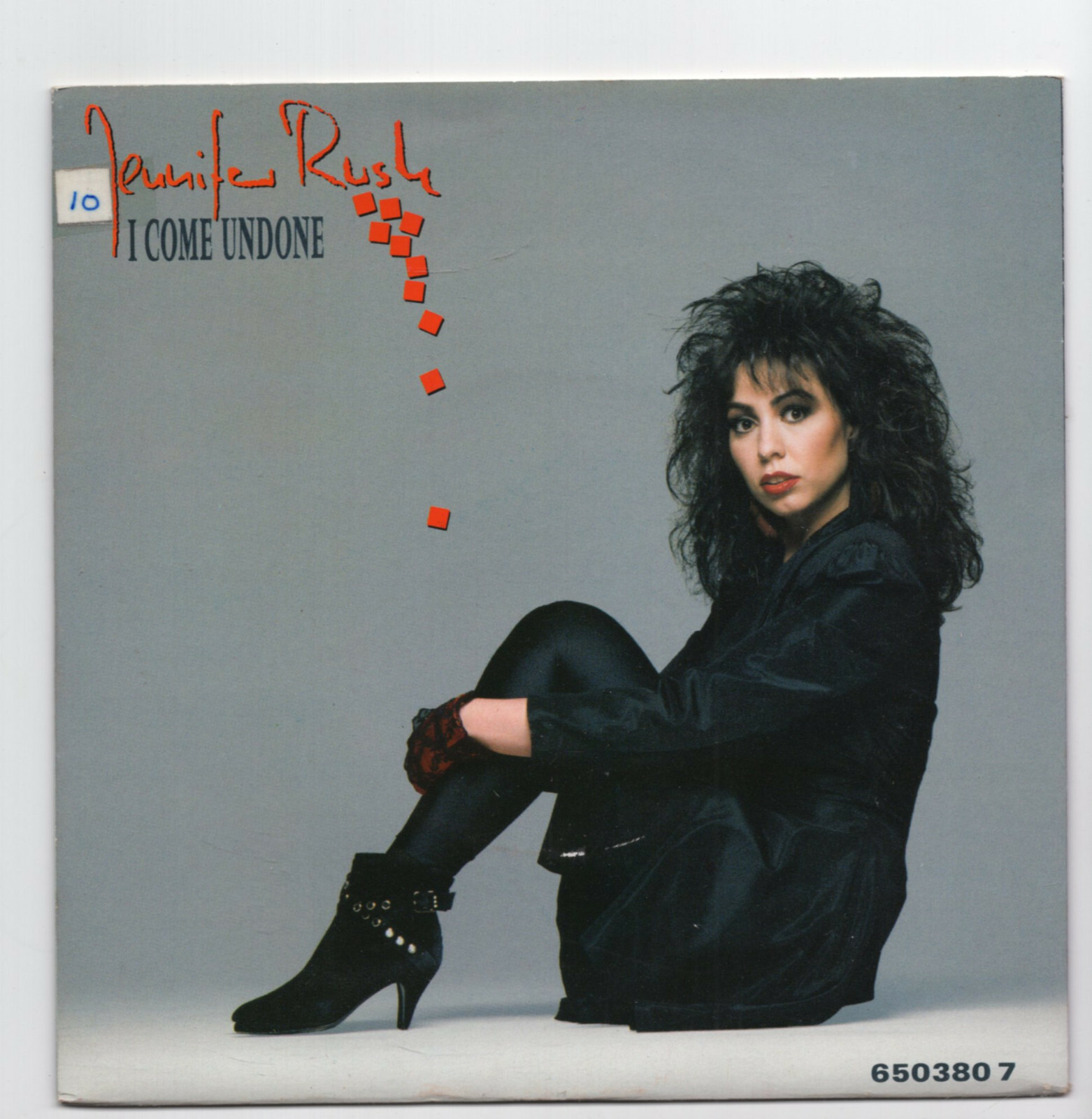 (W716) Jennifer Rush, I Come Undone - 1987 - 7 inch vinyl A1/B1