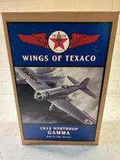 ERTL Wings of Texaco Northrop 1932 Gamma Diecast Bank 1994 NIB
