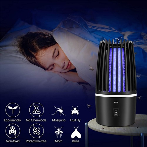 Mosquito Killer Lamp Electric Fly Killer Fly Zapper Flies Trap 2in1 Fly Catcher - Picture 9 of 19