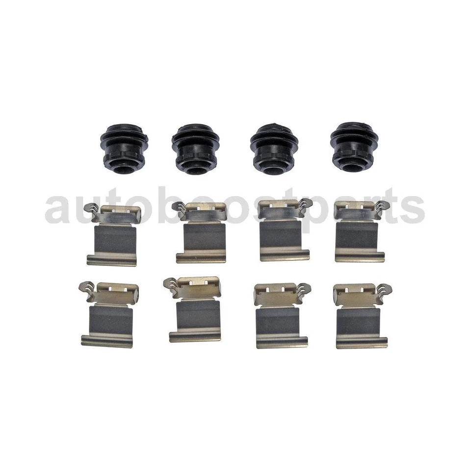 Kit de herrajes de freno de disco delantero trasero para Ford Explorer 2013-2018 Foto 3 de 4