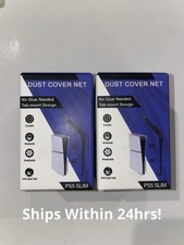 2 Side Dust Proof Filter Cover For PS5 SLIM Playstation 5 Console Dust Net.