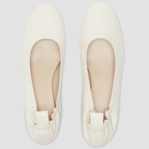 NUEVO Tacón Everlane The Day en Cuero Italiano Hueso Blanco Para Mujer Talla 8, $175 - Imagen 3 de 13