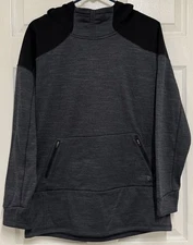 The North Face Mountain Athletics Dynamix Womens Pullover Hoodie Gray Black L