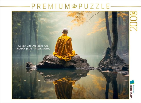 Calvendo Puzzle Intelligence | 2000 Pieces, Finished Size 35.4 × 26.4 In (90 × 6-image
