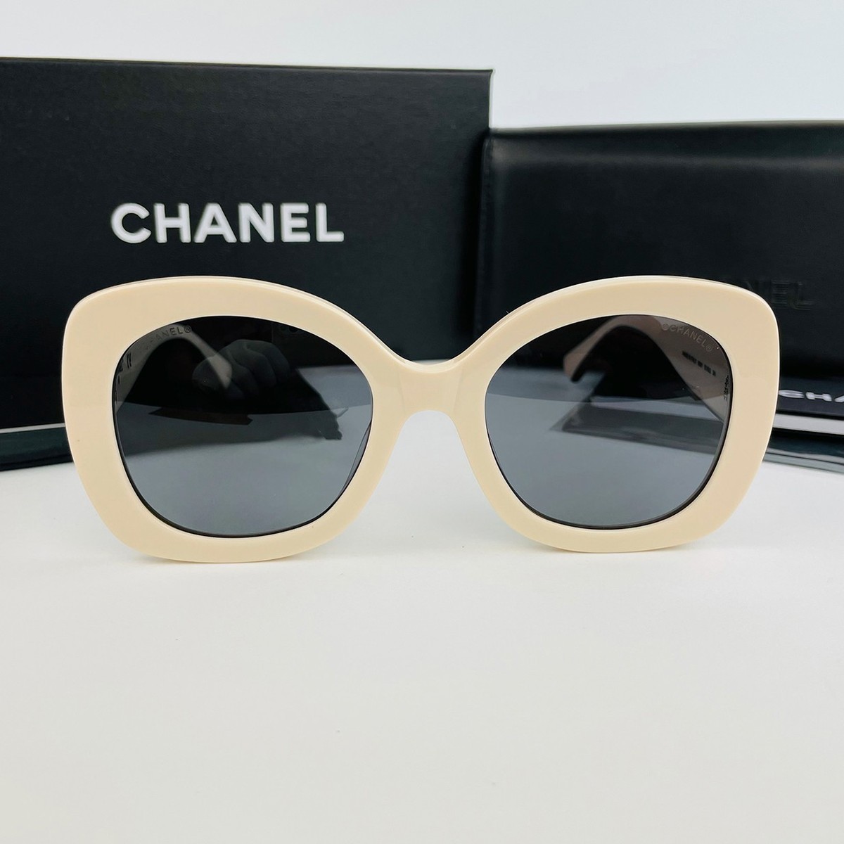 CHANEL CH 9091 Oversize Oval Sunglasses Women | eBay