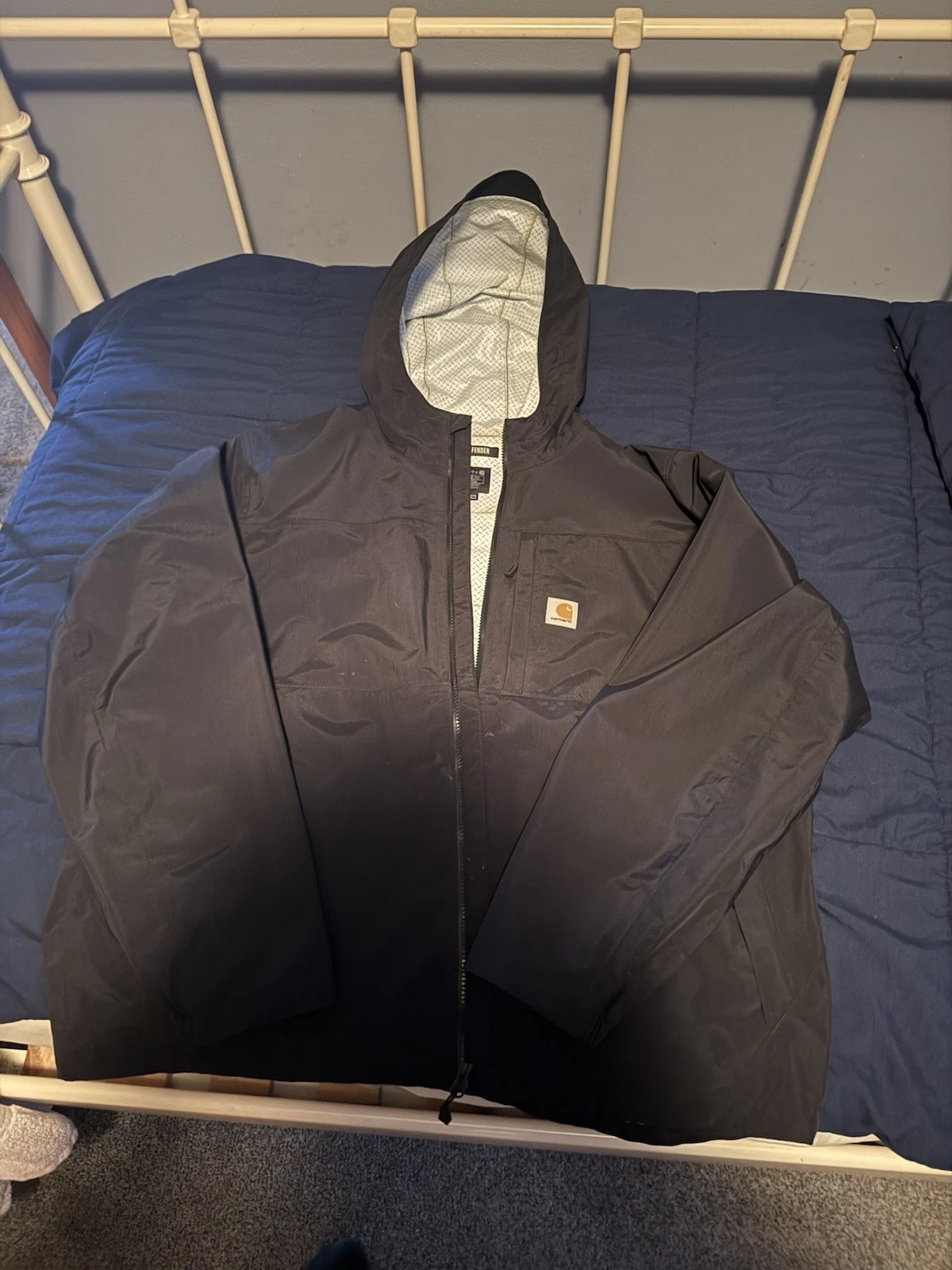 Carhartt Storm Defender Jacket OJ5751-M Lightweight Relaxed/Black Size XL