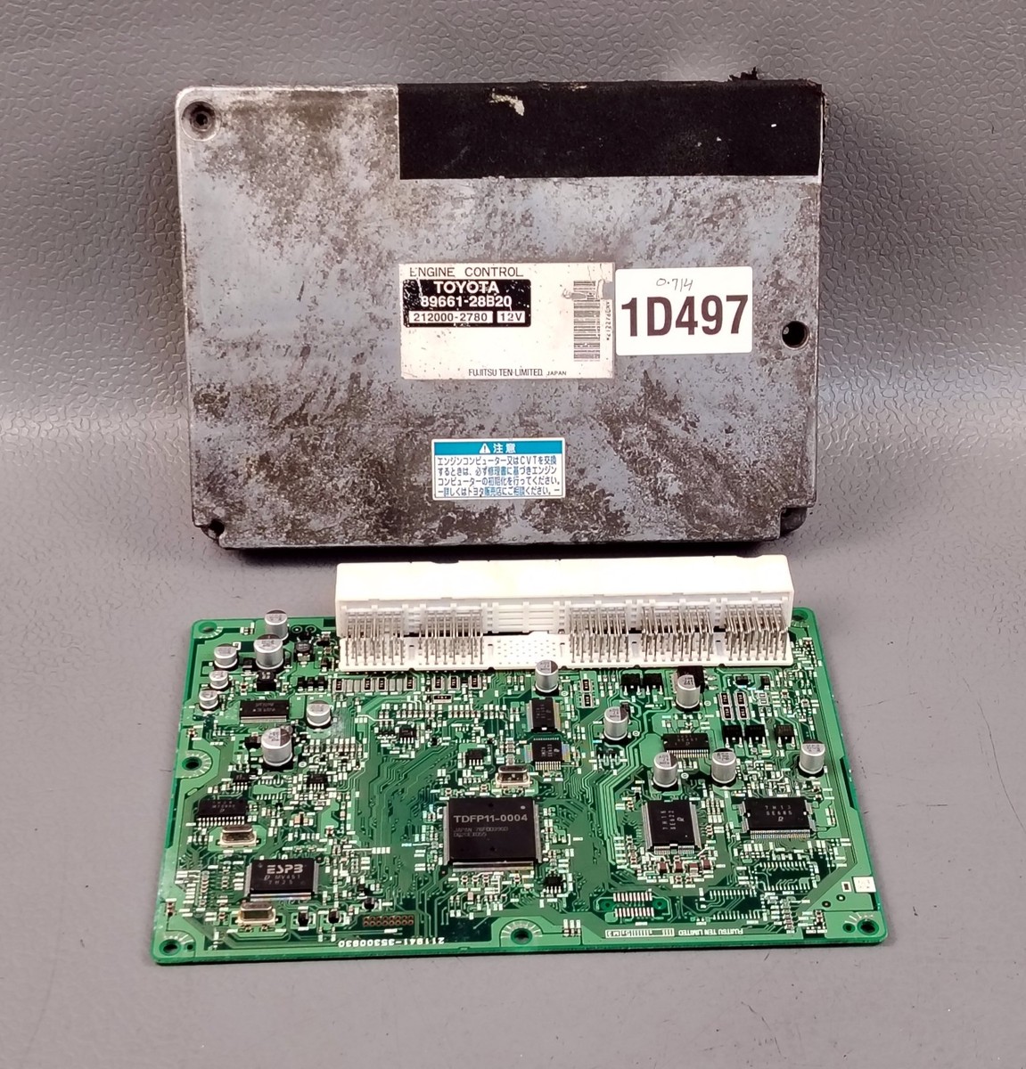 2007 TOYOTA VOXY NOAH AZRY60G 1AZ 2.0L ENGINE CONTROL MODULE ECU