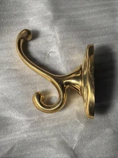 *scratches Alno A8099-PB/NL Classic Bath Universal Robe Hook Unlacquered Brass