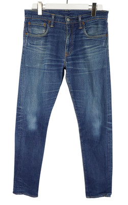 LEVI'S 520 Jeans Herren W32/~L30 Fade-Effekt Whiskers Tapered Slouch Fit