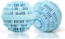Eco Friendly Wash Ball  Detergent Laundry Ball, Set of 2 Light Blue 