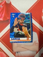 2019 Topps Chrome Base Rookie Blue Wave Refractor Aramis Garcia 75/75 Last 1/1