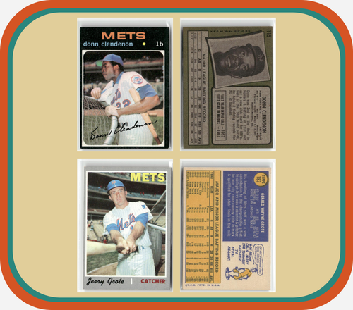 New York Mets – 43 Card Topps Vintage Lot – 1964–1972 – Koosman, Kranepool - Picture 14 of 21