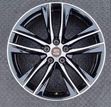 GENUINE 19" SEAT LEON CUPRA ALLOY WHEEL 8J 5F0601025AC ET50 NO WELDS NO REPAIRS