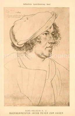 Holbein Hans Buergermeister Jacob Meyer zum Hasen