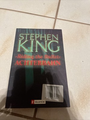 Achterbahn-Riding The Bullet Buch Stephen King Ullstein 2000