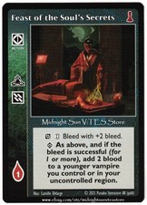 Feast of the Soul's Secrets New Blood V:TES VTES Vampire CCG