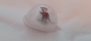 VINTAGE RARE GUMBALL/VENDING T REX SNOW GLOBE CHARM 