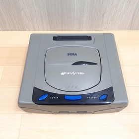 SEGA SATURN Console Japan with 2 controllers, 3 Games & cables tested working