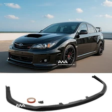 For 11-14 WRX STI JDM CS1 Style 1 Piece Front Bumper Lip Chin Spoiler Splitter