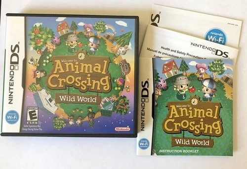 Brand New Sealed Animal Crossing Wild World - Nintendo DS Free Shipping