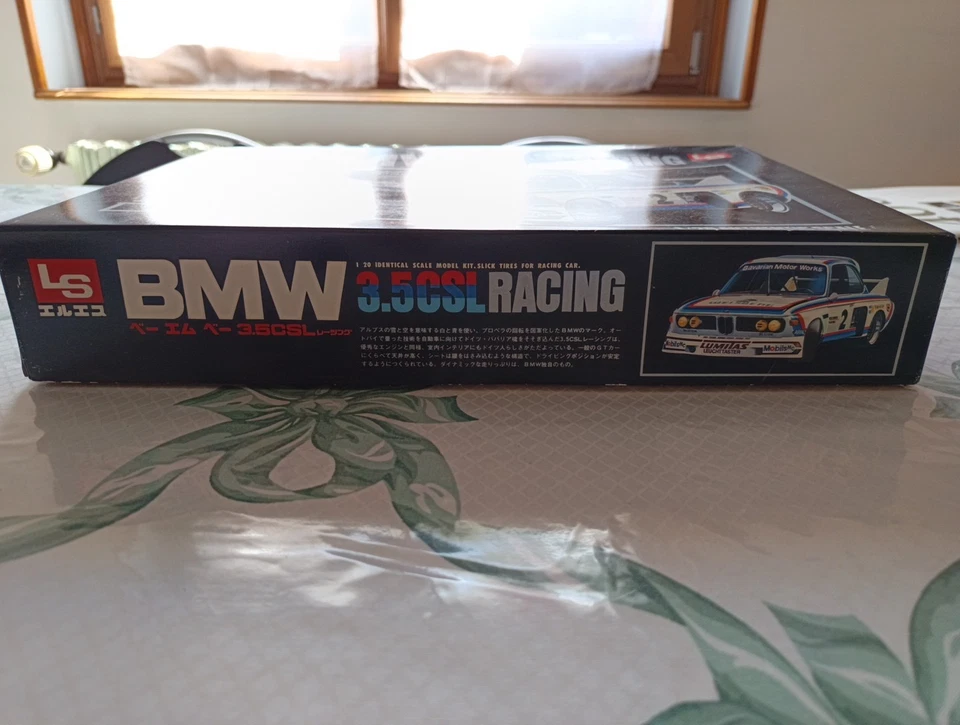 Kit Maquette BMW 3.5CSL RACING Échelle 1/20 LS 2000 - Photo 2/4