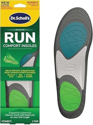 Dr. Scholl'S Run Active Comfort Insoles,Trim to Fit Inserts