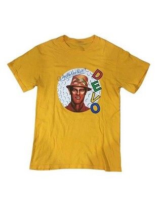 Devo Band Are We Not Men Shirt Classic Yellow Unisex S-5XL