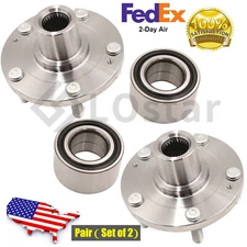 Pair(2) Front Wheel Hub & Bearing Assembly Fits 2004-2006 Kia Amanti 3.5L 