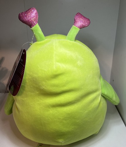 Squishmallow Hadeon Grasshopper Plush 8” Neon Green Pink Insect Bug Stuffed NWT - Picture 2 of 9
