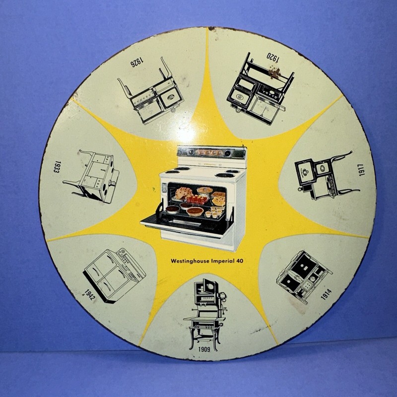ORIGINAL 1950-vintage "WESTINGHOUSE ~ Imperial-40" Hot-Pad TRIVET!