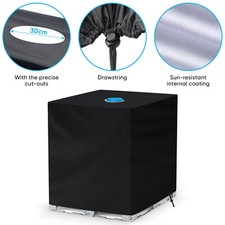 1000L IBC Tank Abdeckung Wassertank staubdichte Cover Anti-UV Schutzabdeckung