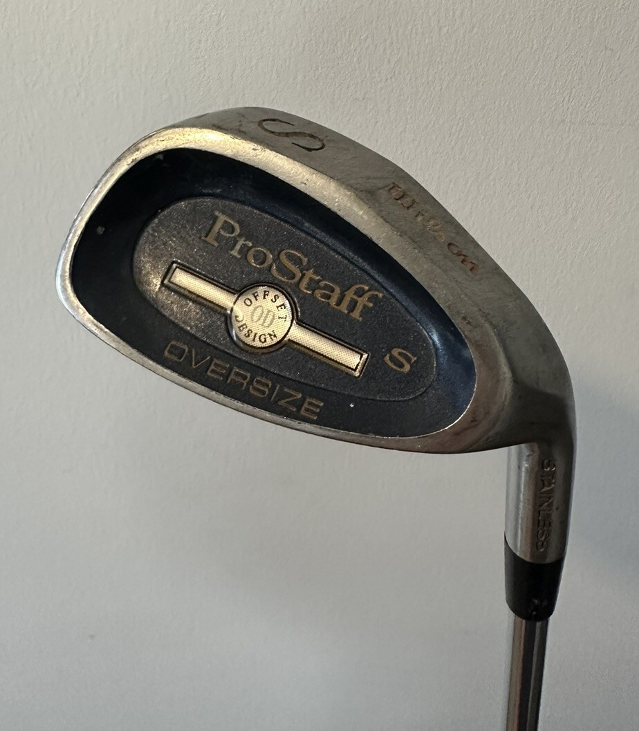 Left Handed Wilson ProStaff Offset Design Oversize 5 Iron Regular Steel Shaft Left Handed Wilson ProStaff Offset Design Oversize 5 Iron Regular Steel Shaft