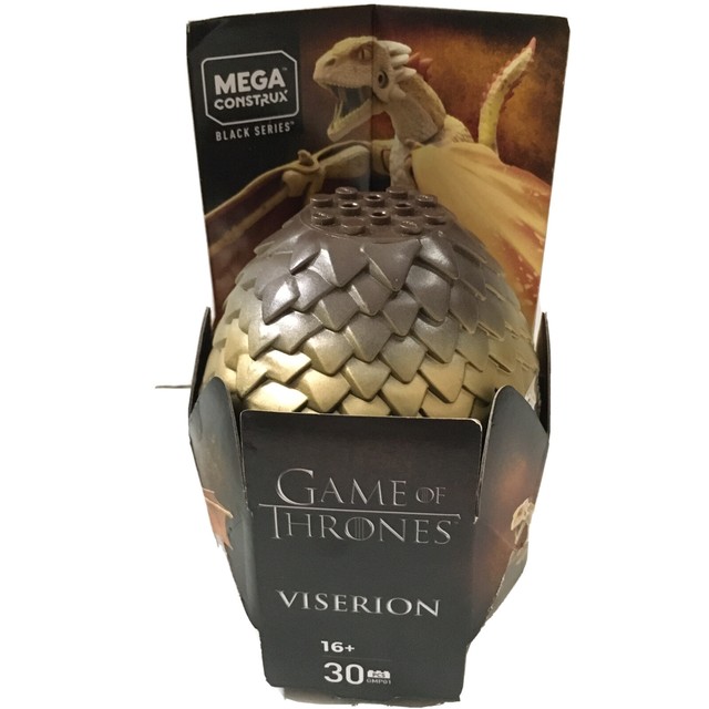 MEGA CONSTRUX Black Series Game of Thrones Drogon Rhargal Viserion COMPLETE SET | eBay
