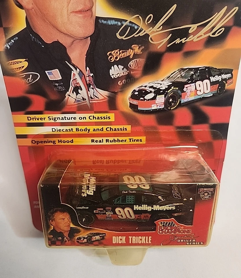 Dick Trickle # 90 NASCAR 1: 64 压铸赛车冠军全新旧货 — 第 2/4 张图片