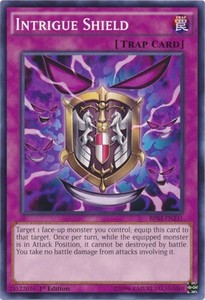 Intrigue Shield - BP03-EN231 - Common - 1st Edition x3 - Near Mint