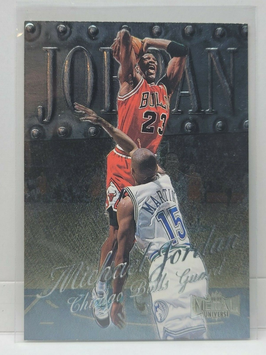 MICHAEL JORDAN 1998 99 SKYBOX METAL UNIVERSE #1 CHICAGO BULLS...99 