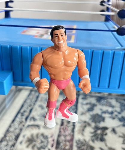 RICK THE MODEL MARTEL WWF Figure Hasbro Action Wor...