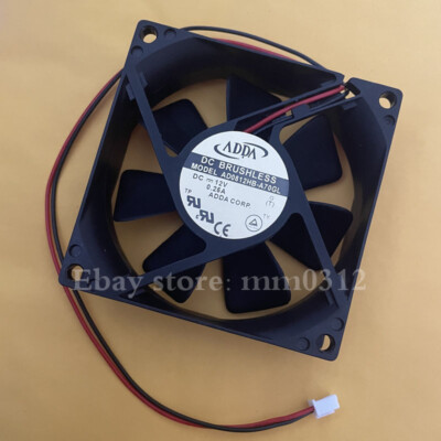 1pcs  ADDA AD0812HB-A70GL 8025 12V 0.25A power supply cooling fan