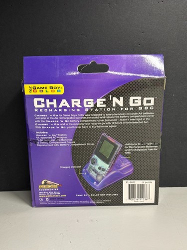 Pelican Green Charge N Recharging Station For Use With Gameboy Color NIB - Picture 5 of 5