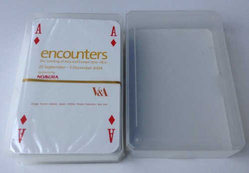 V&A Encounters Exhibiton 2004 THE MEETING OF ASIA & EUROPE Playing Cards Sealed - Picture 5 of 6