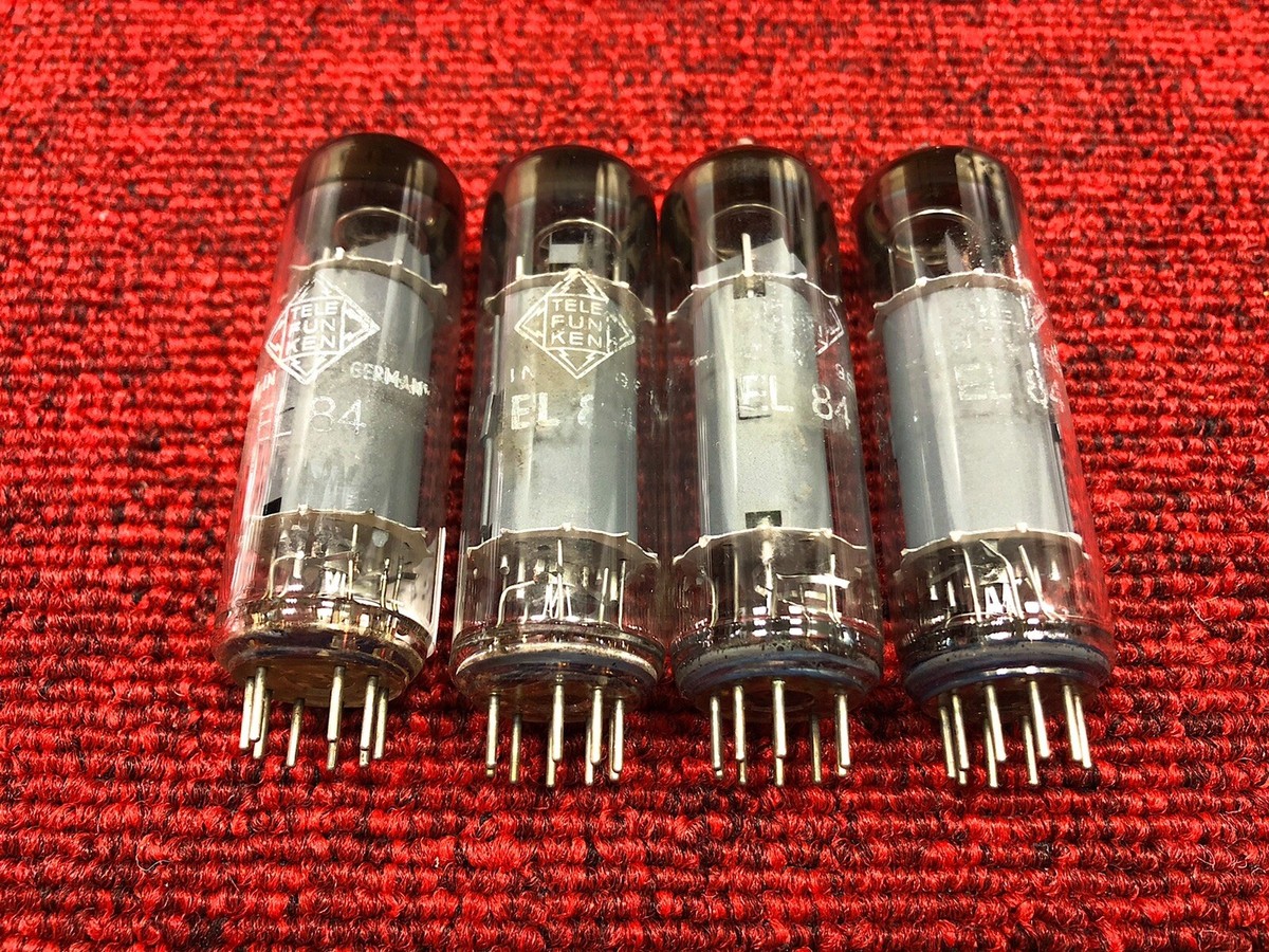 Telefunken EL84/6BQ5 NOS Tesing Values Matched Quad | eBay Telefunken EL84/6BQ5 NOS Tesing Values Matched Quad | eBay