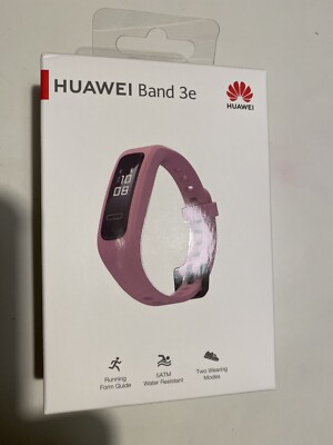 Huawei Band 3e Pink Aktivitätstracker RTOS Smarte Benachrichtigungen BRANDNEU