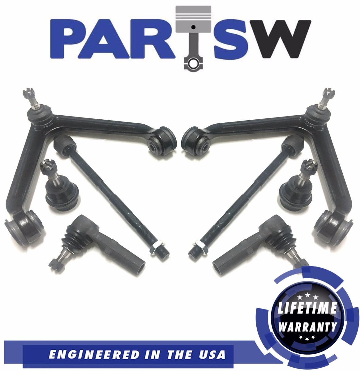 Ball Joints Kit 10-Piece Front 2002-2005 Dodge Ram 1500 2WD - Foto 8