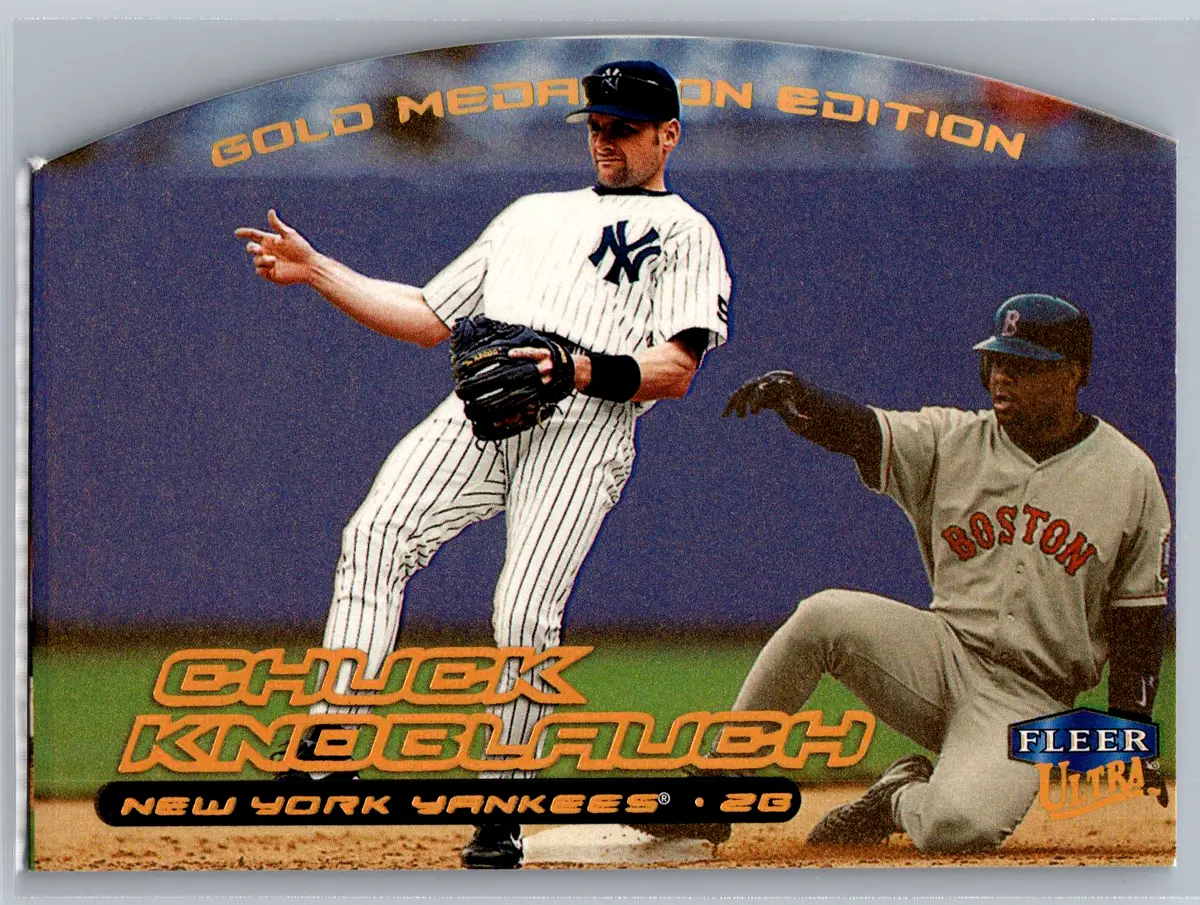 Chuck Knoblauch 2000 Fleer Ultra Gold Medallion #113 New York Yankees