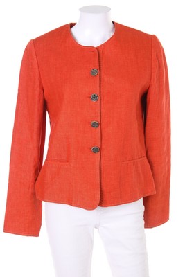 GIESSWEIN Bavarian Costume Jacket Linen D 36 orange