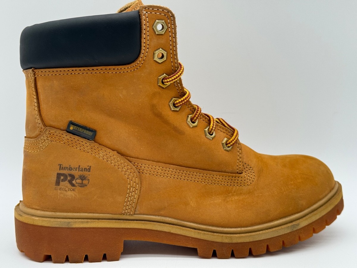 Timberland Pro series steel toe boots sz8 PRE-OWNED Timberland PRO ALLOY TOE SZ 8 WOMEN Work in  main image 3